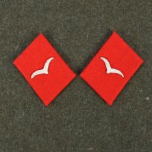 Luftwaffe Flak Flieger Collar Tabs
