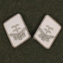 Hermann Goring Div Officers Oberleutnant Collar Tabs