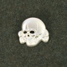 SS Officers Cap Badge Skull by FAB