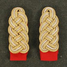 Army Generalmajor Shoulder Boards Wire Bullion