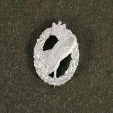 German Army WW2 Observers Balloon Badge Silver