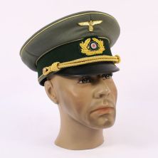 German Army Generals Visor Cap by FAB