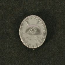 WW2 German 1939 Wound Badge in Silver Grade by RUM