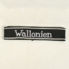 SS Wallonien cuff title