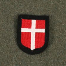 German Denmark Volunteers Arm shield Badge