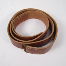 German Brown Leather Equipment Belt