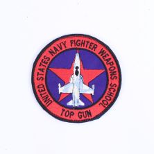 USN United States Navy Fighter Weapons School Top Gun Patch
