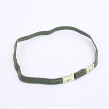 US Army Issue Green helmet scrim band with cats eyes