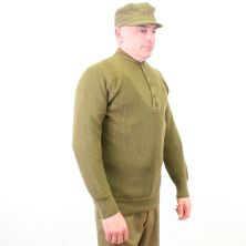 US Army WW2 5 Button Wool Jumper by Kay Canvas