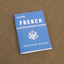 US Language Guide A WW2 US Army Pocket Book on French 