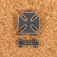 US Marksman Pistol Qualification Award Badge