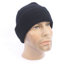 US Navy Beanie Watch Cap 100% Black wool USN