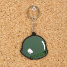 US Paratrooper M1C 506th Helmet Rubber Key Ring