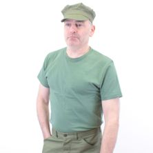 USMC Green Undershirt WW2 1940's Vintage design T-Shirt by Kay Canvas