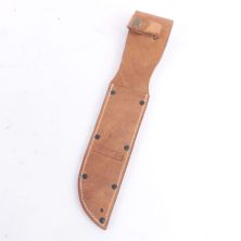 USMC Kabar Mk2 Knife Leather Knife Sheath Embossed with EGA