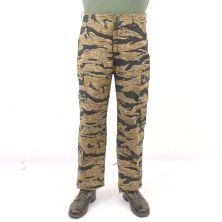 Vietnam Golden Tiger Stripe Trousers Horizontal Stripes