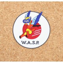 WASP Pocket Patch with W.A.S.P. Text