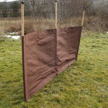 British Canvas Side wall /windbreak Brown( Next Delivery May 28th  2024)