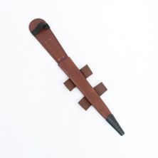 Leather Scabbard for British Commando Dagger Brown