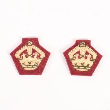 RAMC Royal Army Medical Corps Officers Rank Crowns