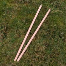 3ft Wooden British Bivi Tent Poles. Pair