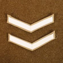 KD Lance Corporal L/CPL White Stripes Pair