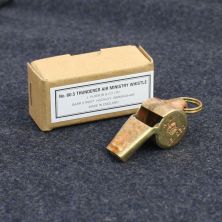 Royal Air Force ACME Thunder 23/230 RAF Whistle Aged Brass