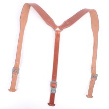 WW1 German Imperial Brown Leather Y Straps