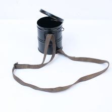 WW1 M1916 1st model  Gas Mask Tin and Strap