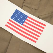 WW2 48 Star US Flag Arm Brassard invasion flag badge
