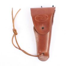 WW2 Colt 45 Holster Deluxe Leather Belt Holster by Kay Canvas