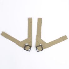 WW2 US Airborne M1C Paratrooper Helmet A frames. Inland Model
