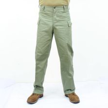 WW2 US Army HBT Trousers. Light Tone Green