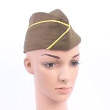 WW2 US Womens Army Corps Cap Enlisted WAC Garrison Cap by Kay Canvas