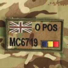 Zap Badge REME TRF Multicam Union Flag