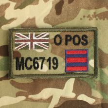 Zap Badge Royal Engineers TRF Multicam Flag