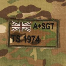 Zap Badge Multicam Back Multicam Union Flag