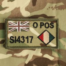 Zap Badge Mercian TRF Multicam Union Flag