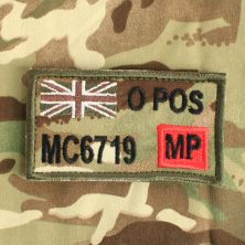 Zap Badge Colour MP TRF Multicam Union Flag