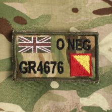 Zap Badge Royal Regiment of Fusiliers TRF Multicam Union
