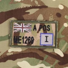 Zap Badge 1 Ranger TRF Multicam Union Flag