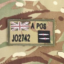 Zap Badge Army Special Operations Brigade TRF Multicam Union Flag