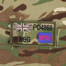 Zap Badge MPGS TRF Multicam Union Flag