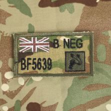 Zap Badge Royal RAF 93 EA Sqn TRF Multicam Union Flag
