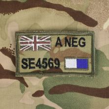 Zap Badge Royal Signals TRF Multicam Union Flag