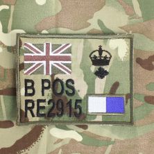 ZAP Sleeve Panel MTP Multicam Flag Royal Signals TRF