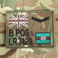 ZAP Sleeve Panel MTP Multicam Flag Yorkshire Regiment TRF