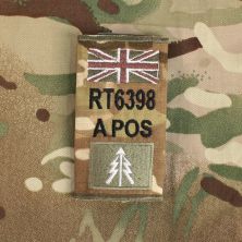 ZAP Virtus Vest MTP Badge 1st The Queens Dragoon Guards TRF