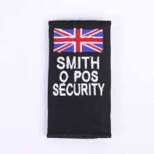 ZAP Virtus Vest Badge Union Flag Black