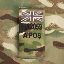 ZAP Virtus Vest MTP Badge Union Flag Blank/ Private